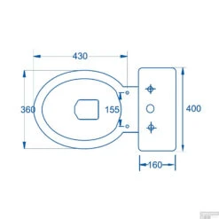 Vrijstaande Toiletpot Van Marcke ISIFIX Muuraansluiting (H(PK) 18 Cm Wit 8 Vrijstaande Toiletpot Van Marcke ISIFIX Muuraansluiting (H(PK) 18 Cm Wit -Badkamerwinkel vrijstaande toiletpot van marcke isifix muuraansluiting ca ao 21.5 cm wit042602 2