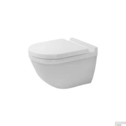 Duravit Starck 3 Wandcloset Pack Diepspoel En Softclose Closetzitting 36x54x42.5 Cm Keramiek En Duroplast Wit