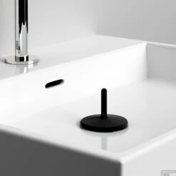 Clou Waterstop Mini Wash Me Siliconen Zwart -Badkamerwinkel wash me plug concept b 1