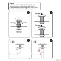 Wastafel Afvoerplug Differnz Pop Up Design 9.8 Cm Glans Chroom 9 Wastafel Afvoerplug Differnz Pop Up Design 9.8 Cm Glans Chroom -Badkamerwinkel wastafel afvoerplug differnz pop up design 9.8 cm chroom detail2